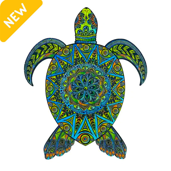 PUZZLE 2D • Tortue Caraïbe