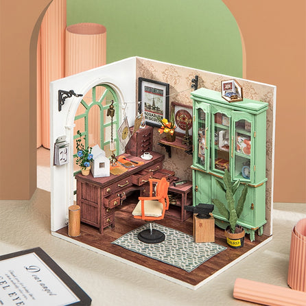 ROBOTIME Miniature Maison de Poupée, Maquette Maison a Construire