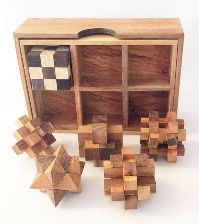 Puzzles casse-tête en bois, Jeux de puzzle de l'esprit pour les